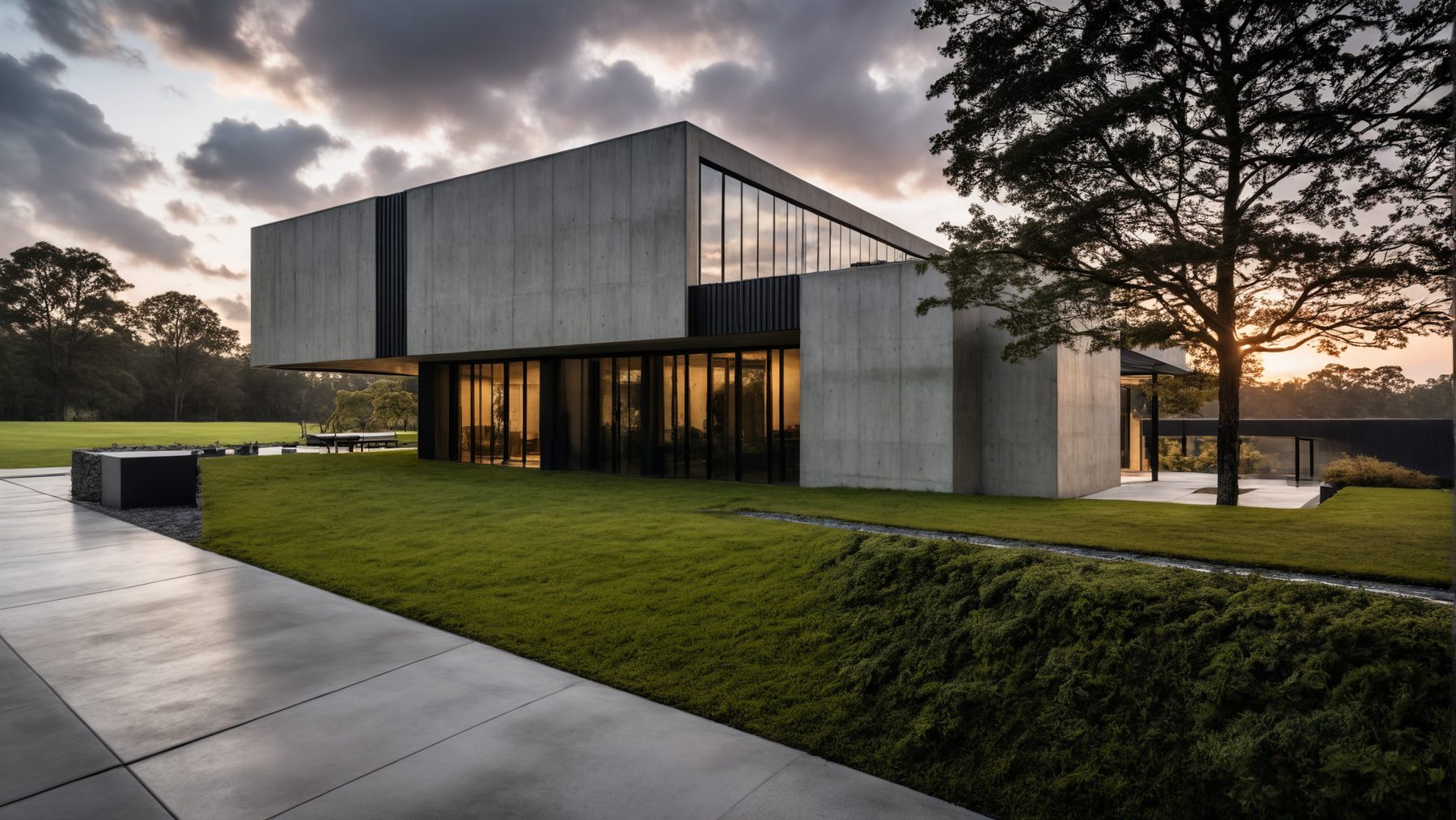 Cubic Home II Concrete